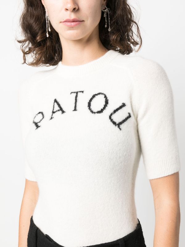 Patou ロゴ ニットトップ - Farfetch