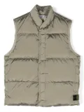 Stone Island Junior logo-patch padded gilet - Grey