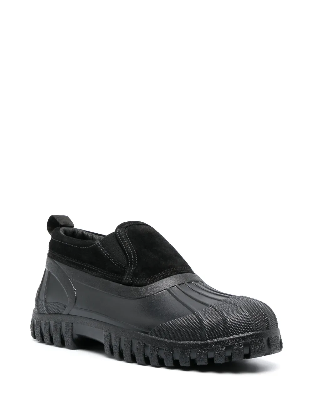 Diemme Balbi Basso panelled ankle boots - Zwart