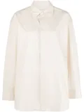 LEMAIRE layered cotton shirt - Neutrals