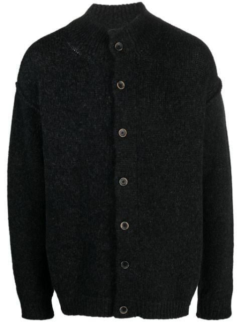 Uma Wang high-neck wool cardigan