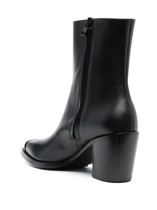 Alexander McQueen Punk 75mm Metal toe-cap Boots - Farfetch