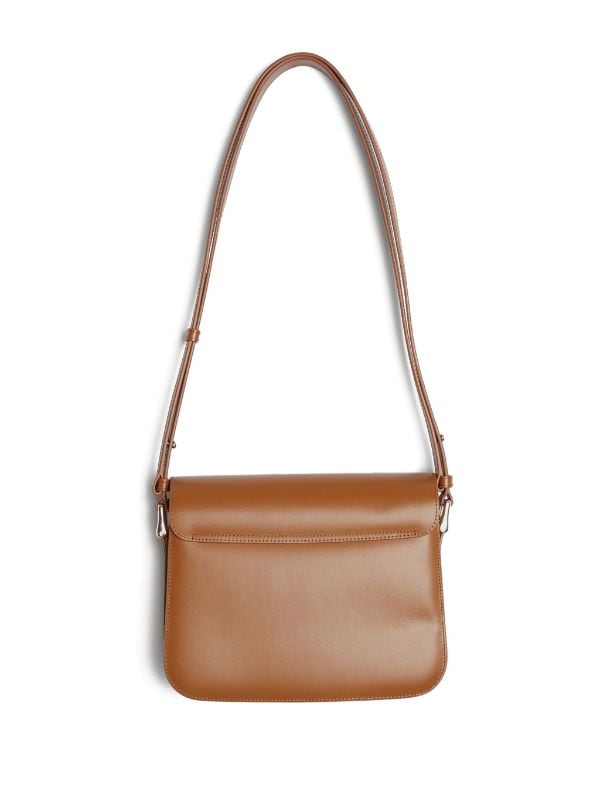 A.P.C. Sac Grace Leather Shoulder Bag Farfetch