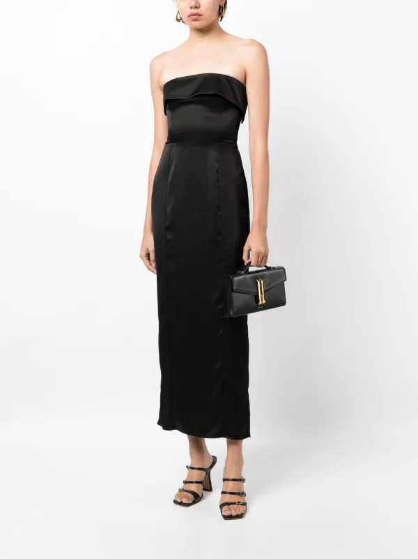 Reformation strapless hot sale dress