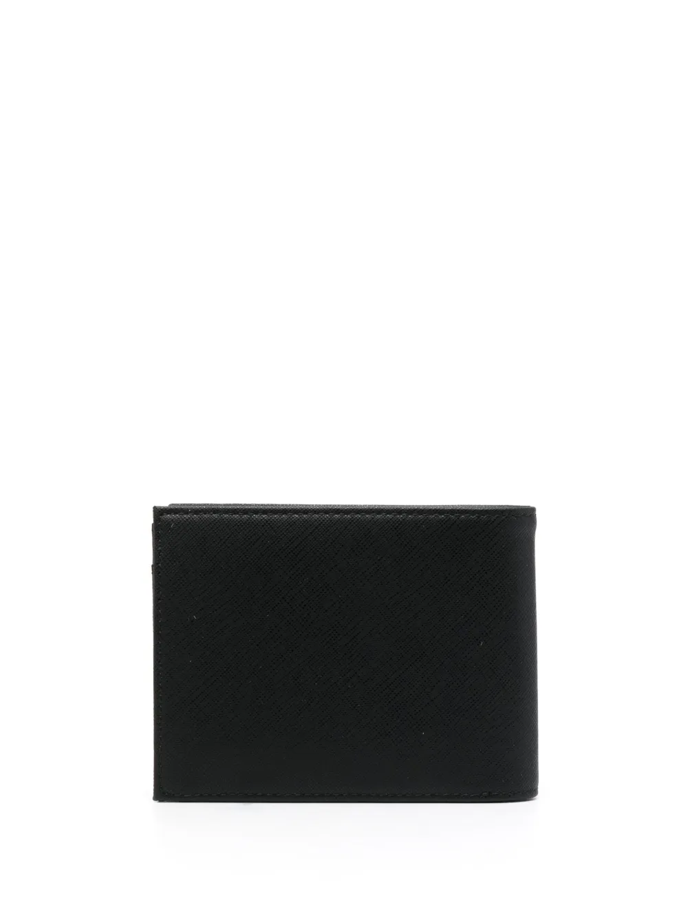 Emporio Armani Portemonnee met logoprint - Zwart