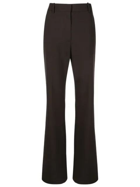 Valentino Garavani pantalones acampanados con tiro alto 