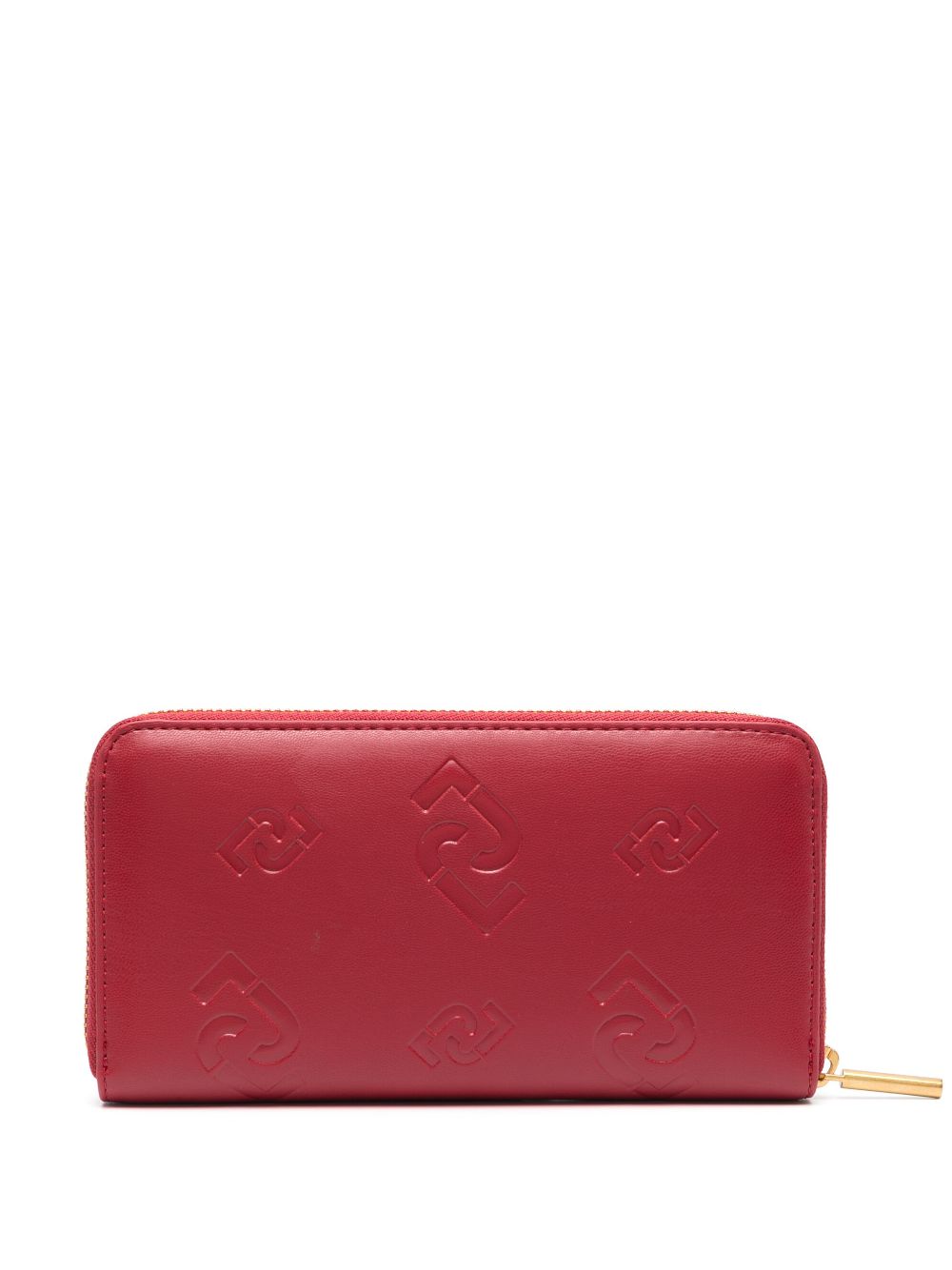 LIU JO Eco-Friendly logo-plaque wallet - Rood