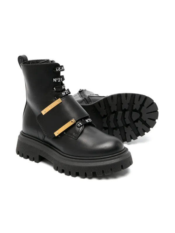 Kids leather hotsell ankle boots