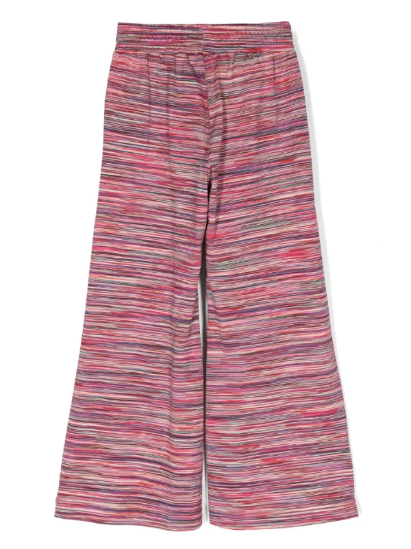 Missoni Kids ビジュートリム トラックパンツ | ピンク | FARFETCH JP