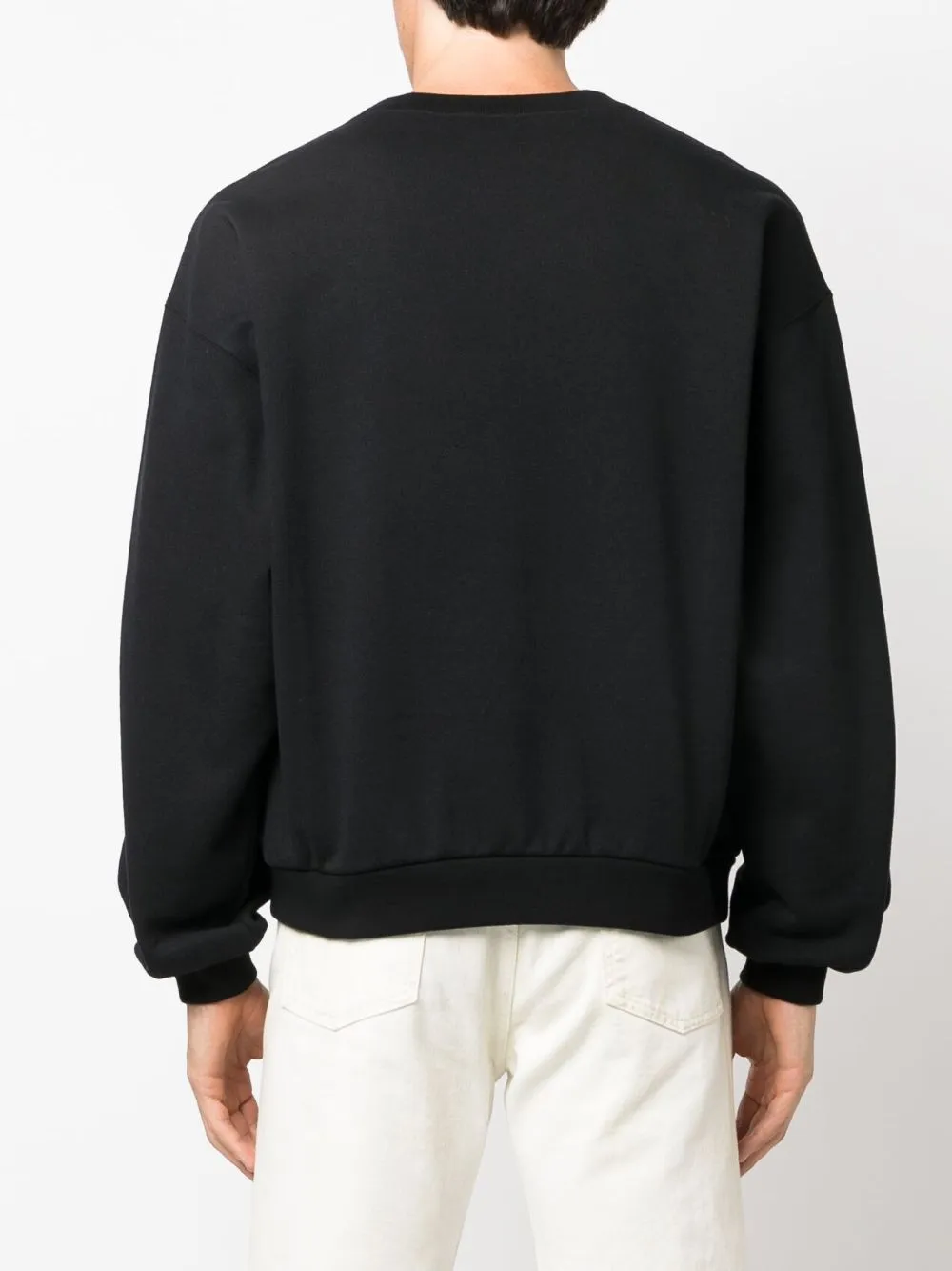 Gucci Blade Logo Print Cotton Sweatshirt