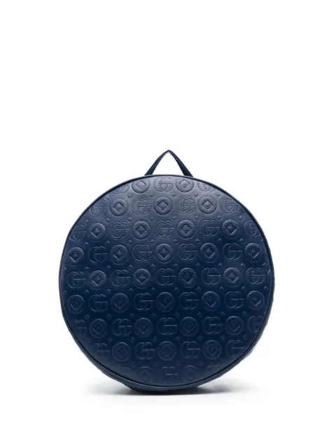 Gucci Kids Mochila de couro com Interlocking G