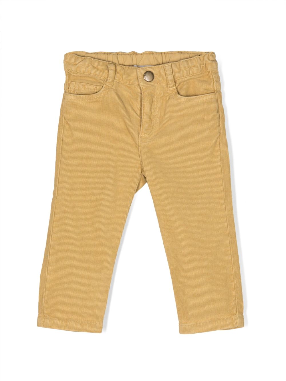 Bonpoint Cookie corduroy jeans - Yellow