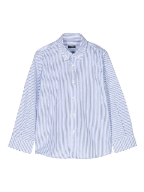 Il Gufo stripe-pattern cotton shirt
