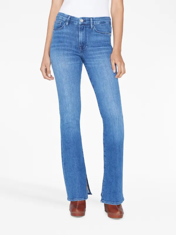 le7elsページ FRAME Le Mini mid-rise Bootcut Jeans | Blue | FARFETCH RO