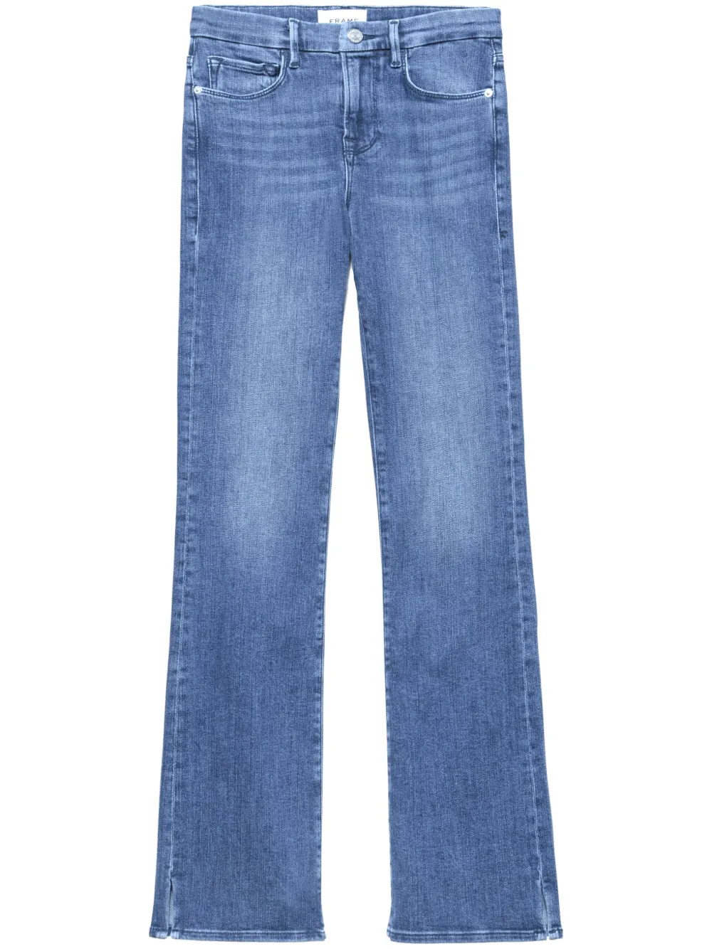 Le Mini mid-rise bootcut jeans