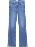 FRAME Le Mini mid-rise bootcut jeans - Blue