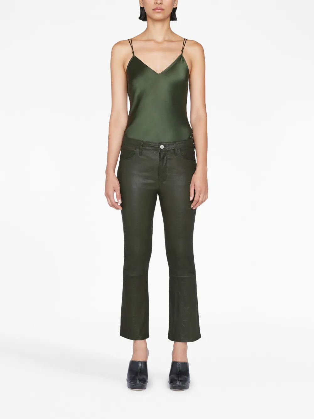 FRAME V-neck silk top | Blouses | Image 2