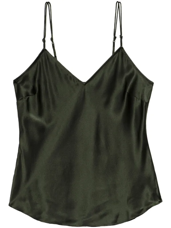 frame satin camisole