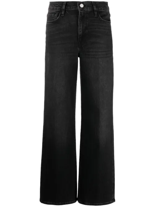 FRAME jean Le Slim Palazzo - Noir - FRAME - Modalova