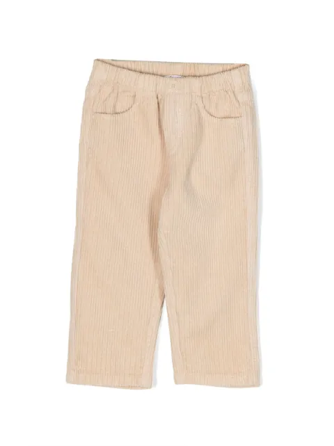 Il Gufo elasticated-waist corduroy trousers