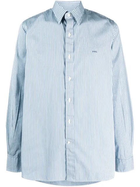 Polo Ralph Lauren chemise rayée à logo brodé
