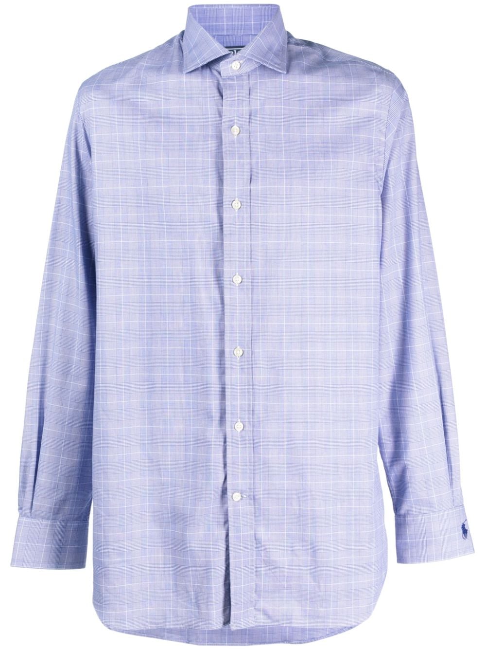 Polo Ralph Lauren Polo Pony-motif Cotton Shirt In Blue
