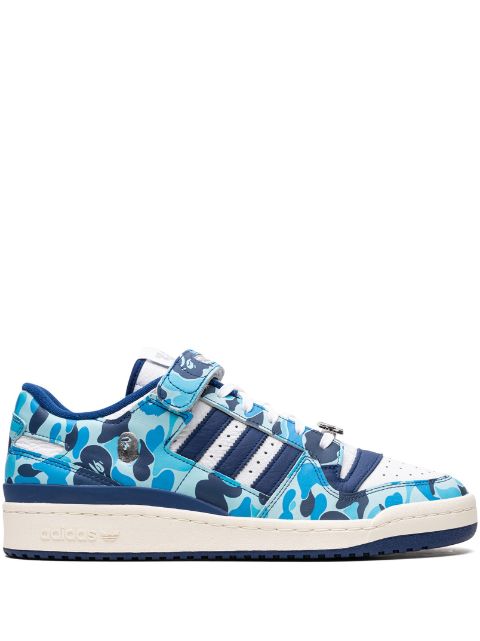 adidas  Forum '84 Low "Bape 30th Anniversary Blue Camo" sneakers WOMEN