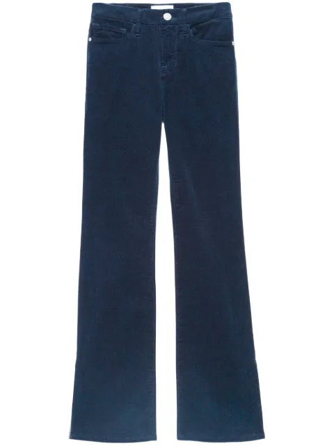 FRAME mid-rise flared jeans