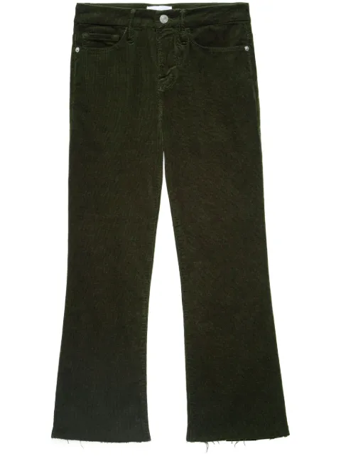 FRAME Le Crop flared cropped jeans
