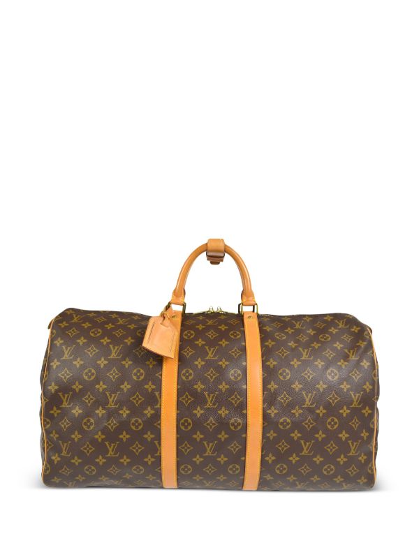 Bolsa de viaje Louis Vuitton Kepall 55 monograma