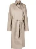 Boyarovskaya layered belted trench coat - Brown