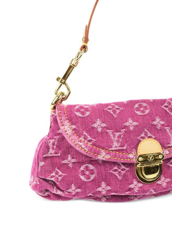 Louis Vuitton 2006 pre-owned Monogram Jacquard Mini Pleaty Handbag -  Farfetch