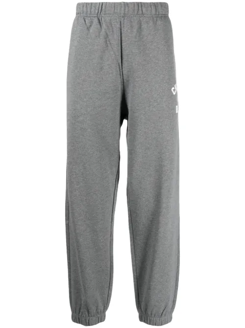 Pantalon de jogging en coton à logo imprimé - CHOCOOLATE - Modalova