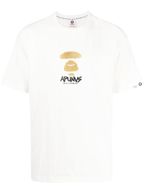 AAPE BY *A BATHING APE logo-print cotton T-shirt Men