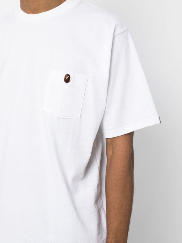 A BATHING APE® Ape Head Cotton T-shirt - Farfetch