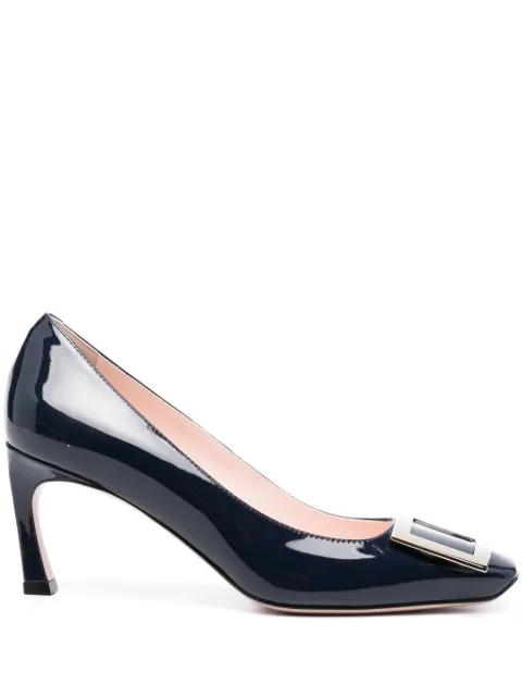 Roger Vivier Trompette 75mm engraved-logo pumps