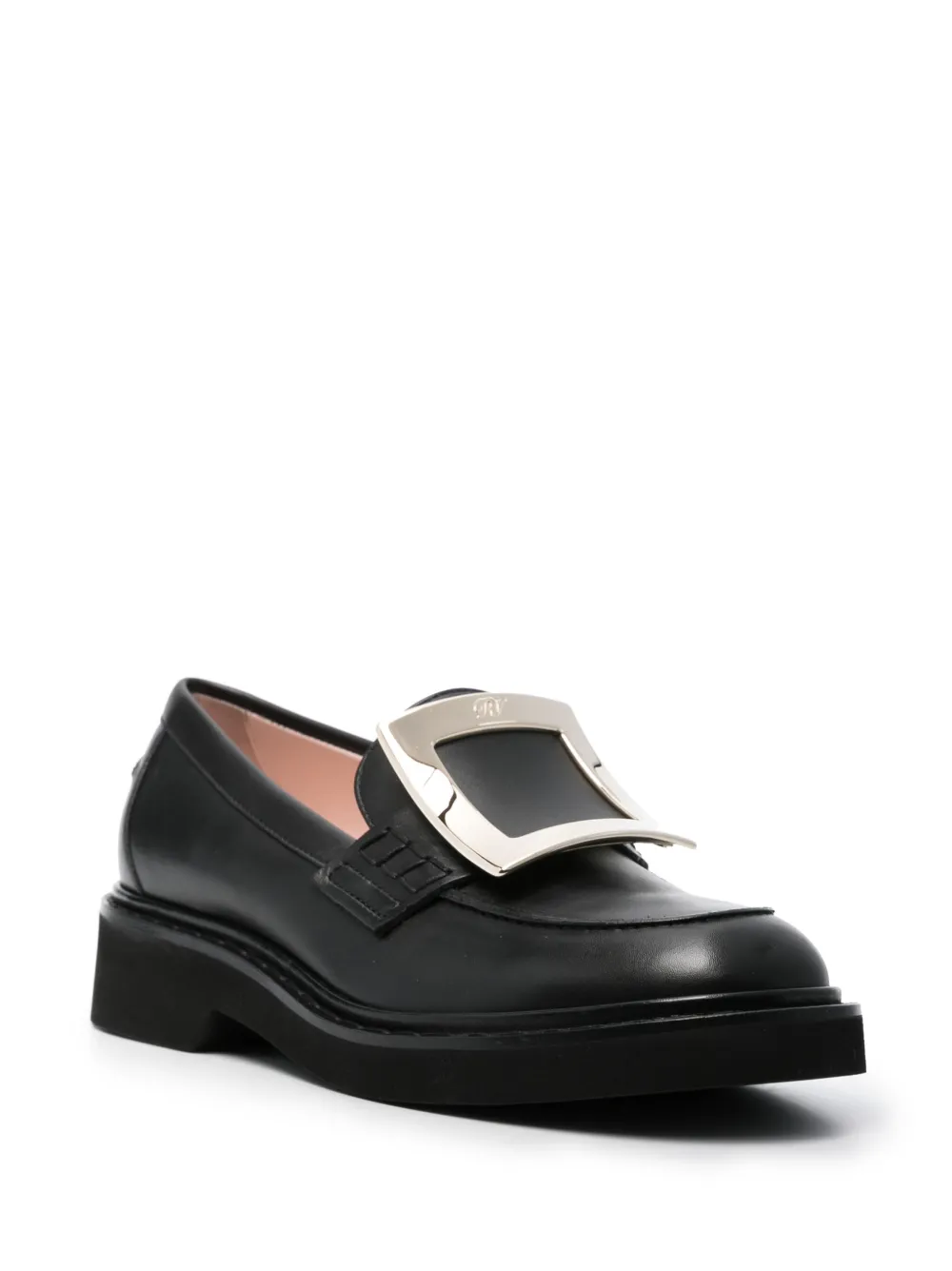 Roger Vivier Viv' Rangers buckle-detail loafers | Image 2