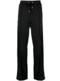 Versace Versace Allover pattern track pants - Black