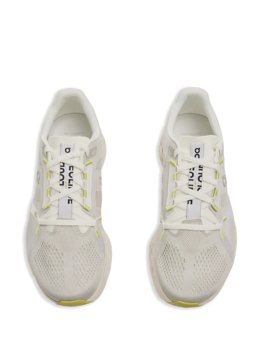 On Running Cloudeclipse Mesh Sneakers In White