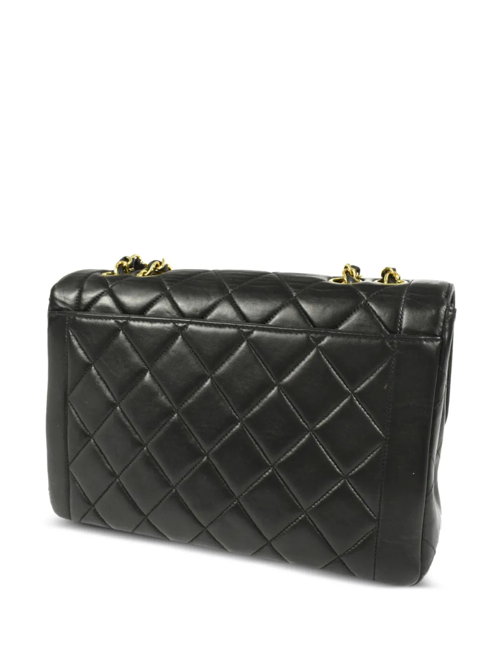 CHANEL Pre-Owned 1997 schoudertas met omslag - Zwart
