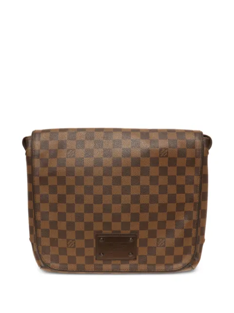 Louis Vuitton Damier Ebène Brooklyn 单肩包（典藏款）