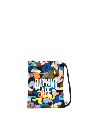 A Bathing Ape Crazy Pattern Shoulder Bag (multi)