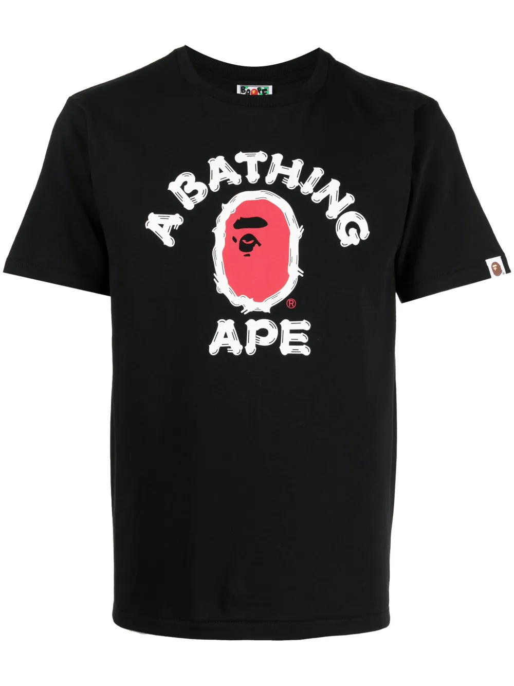 bape red shirt