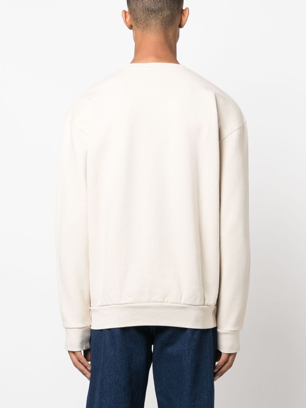 JW Anderson logo-embroidered cotton sweatshirt Men