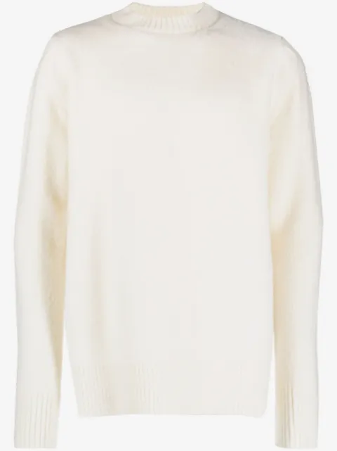 OAMC logo intarsia-knit wool jumper