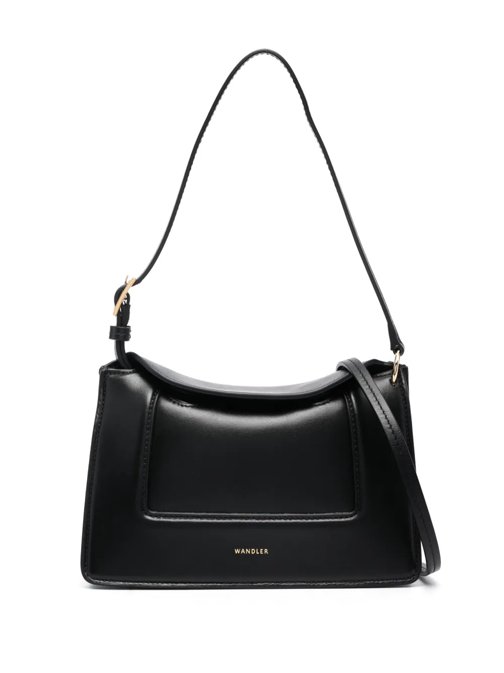 Wandler Micro Penelope Leather Mini Bag In Black