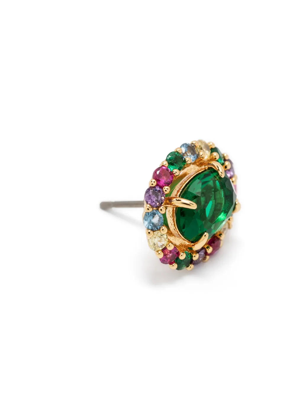 Kate Spade Victoria oorbellen met zirkonia - Groen