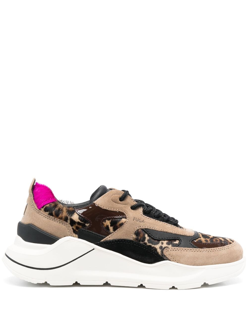 Fuga leopard-print sneakers