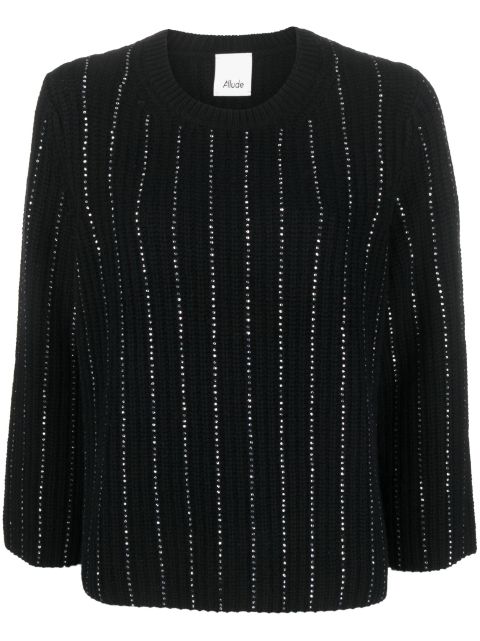 Allude Gestreifter Pullover