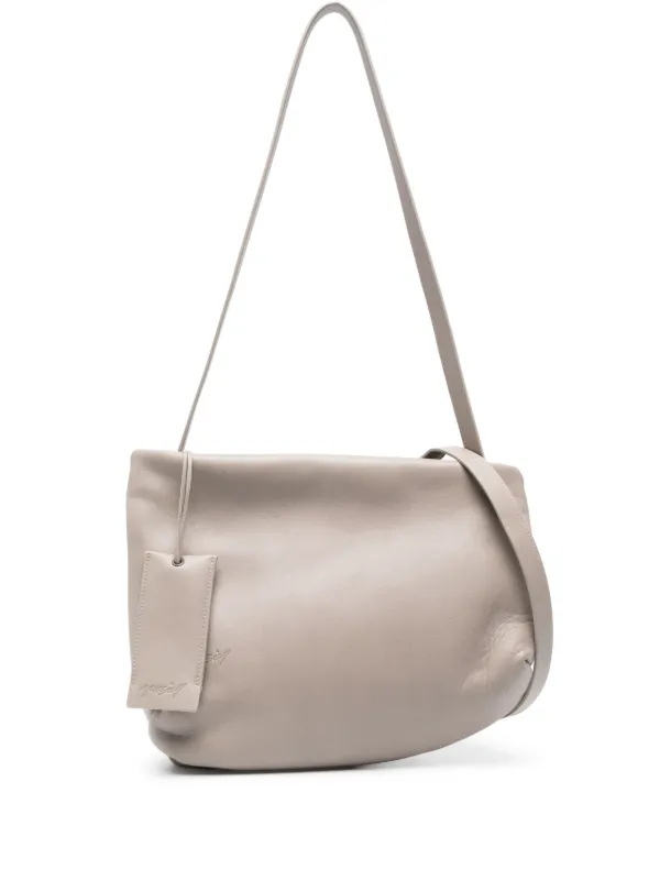 Marsell Fantasma Leather Shoulder Bag Grey FARFETCH CA